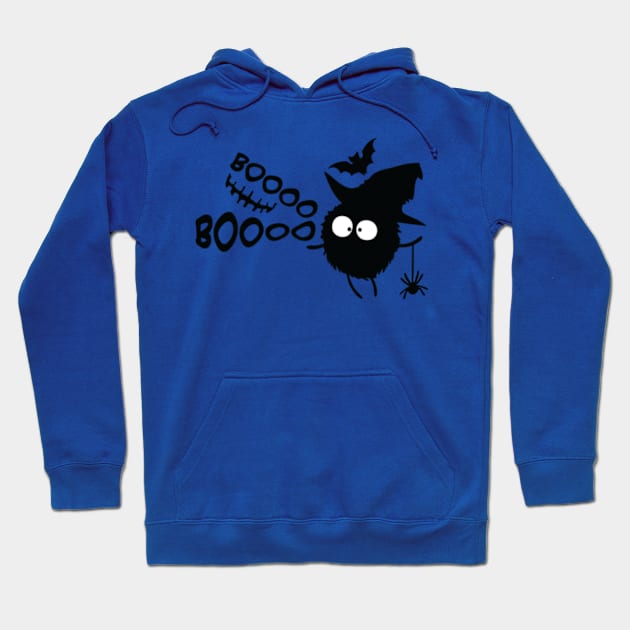 BOO Halloween monster Hoodie by CindyS